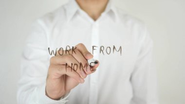 Camına yazılı evden çalışma