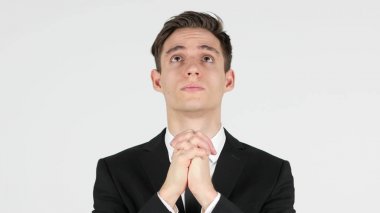 İşadamı dua, yardıma ihtiyacım var