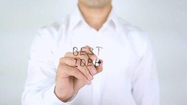 Fikir en iyi, cam, el yazısıyla yazma dostum