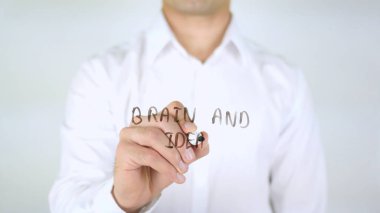 Beyin ve fikir, cam, el yazısıyla yazma dostum