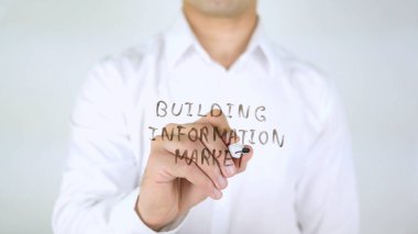 Bilgi Pazar, inşaat adam cam, el yazısıyla yazma