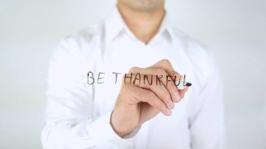 Şükret, cam, el yazısıyla yazma adam