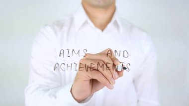 Amaç ve başarıları, cam, el yazısıyla yazma dostum