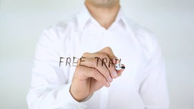 Ücretsiz deneme, işadamı yazma camına