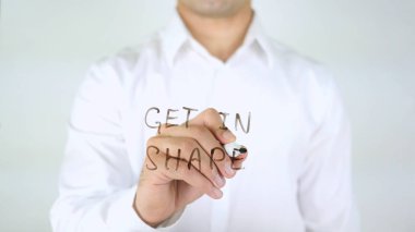 Şekle, işadamı yazma camına