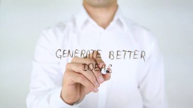 Daha iyi fikirler, işadamı yazma camına