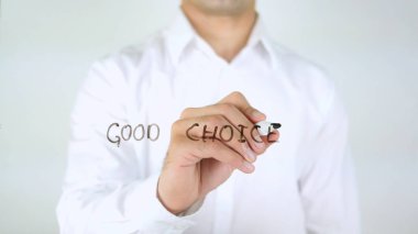 İyi seçim, işadamı yazma camına