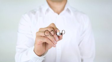 Darbe, adam cam üzerine yazma