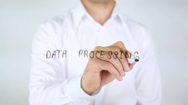 Veri işleme, adam cam üzerine yazma