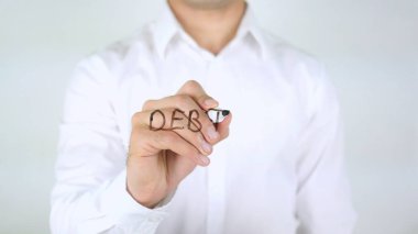 Borç, adam cam üzerine yazma