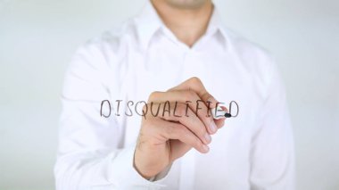 Diskalifiye, dostum camın üzerine yazma