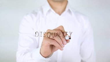 Diskalifiye, dostum camın üzerine yazma