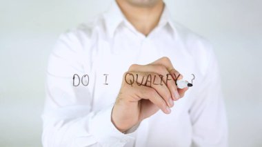 Ben hak, cam üzerinde yazılı adam