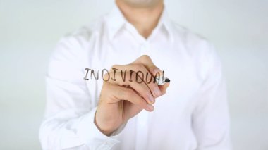 Bireysel, adam cam üzerine yazma