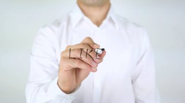 Cam üzerine yazma gibi dostum