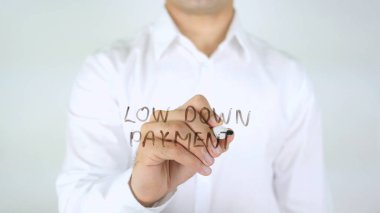 Ön ödeme düşük, cam üzerine yazma dostum