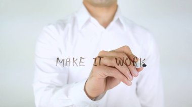 İş, cam adam yazma olun