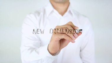 Yeni Boyut, adam cam üzerine yazma