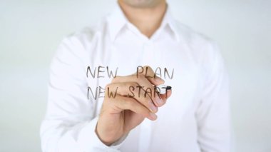 Yeni Plan yeni bir başlangıç, dostum camın üzerine yazma