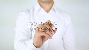 Hayır adamım, ödeme cam üzerine yazma