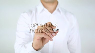 Çalışma talimatları, cam üzerine yazma dostum