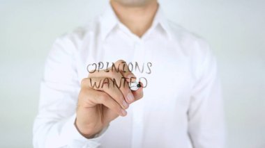 Görüş istedim, dostum camın üzerine yazma