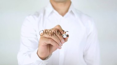 Organik, adam cam üzerine yazma