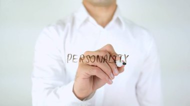 Kişilik, adam cam üzerine yazma