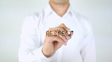 Saygı, dostum camın üzerine yazma