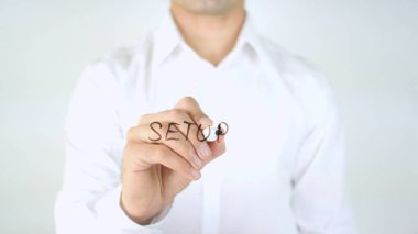 Ayarları, adam cam üzerine yazma