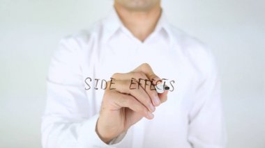 Yan etkileri, adam cam üzerine yazma