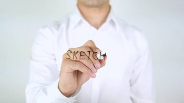 Kroki, dostum camın üzerine yazma