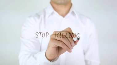 Öldürme, dostum camın üzerine yazma durdurmak