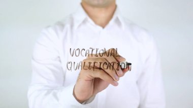 Mesleki yeterlilik, adam cam üzerine yazma