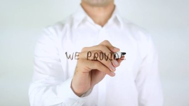 Biz, dostum camın üzerine yazma sağlar