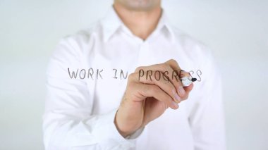 Devam eden iş, cam üzerine yazma dostum