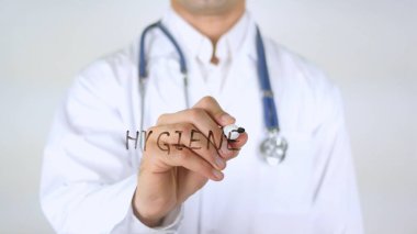 Hijyen, Doktor cam üzerine yazma