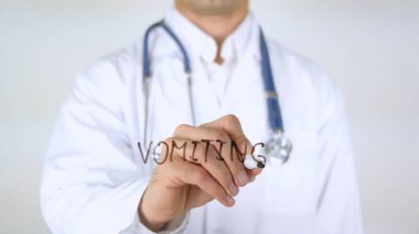Kusma, cam üzerinde yazılı doktor