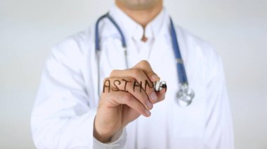 Astım, Doktor cam üzerine yazma