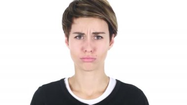 Üzgün kadın duygu üzgün, gözyaşı ağlıyor