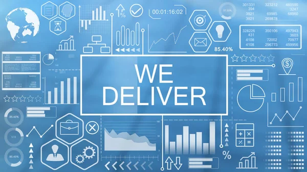 We Deliver, Animated Typography