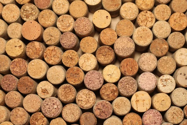 Birçok farklı şarap mantarlar — Stok fotoğraf
