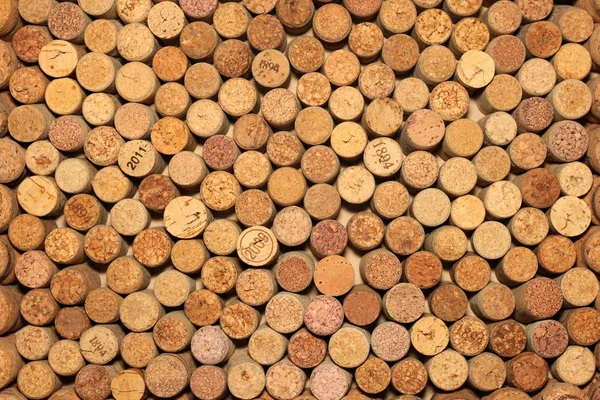 Background of used wine corks — Stock Photo, Image