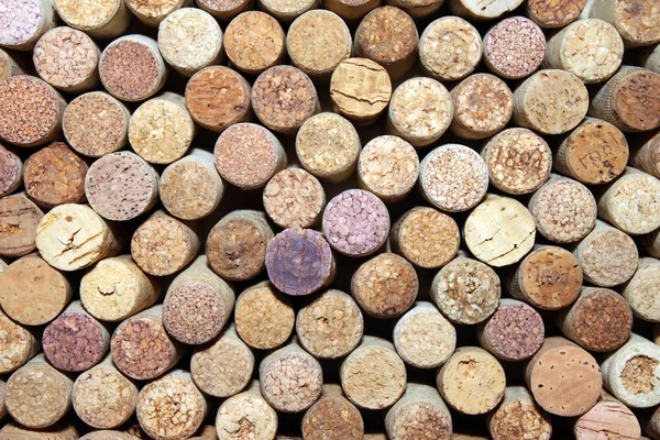 Background of used wine corks — Stock Photo, Image