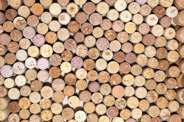 Contexto das rolhas de vinho usadas — Fotografia de Stock