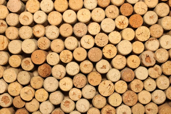 Rolhas de vinho fundo — Fotografia de Stock