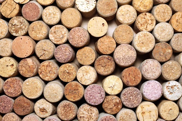 Corchos de vino fondo horizontal —  Fotos de Stock