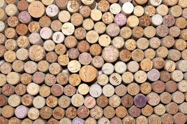 Used wine corks — Stock Photo, Image