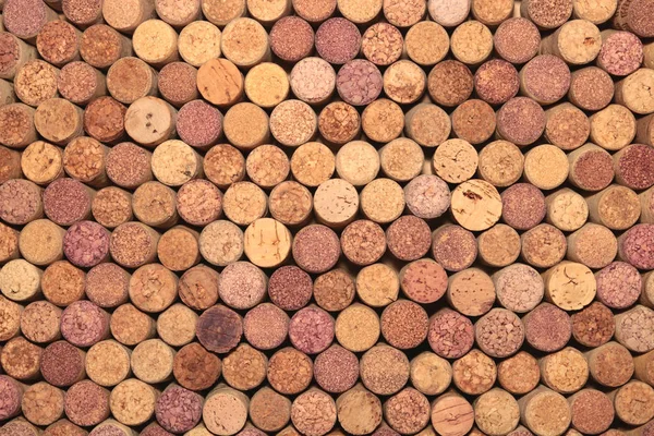 Diferentes tapones de vino de fondo . — Foto de Stock