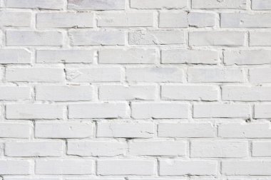 Kırmızı tuğla, modern tasarım iç oda, bar ve restoran için çatı katı tarzında beyaz boyalı duvar eski yapılmış